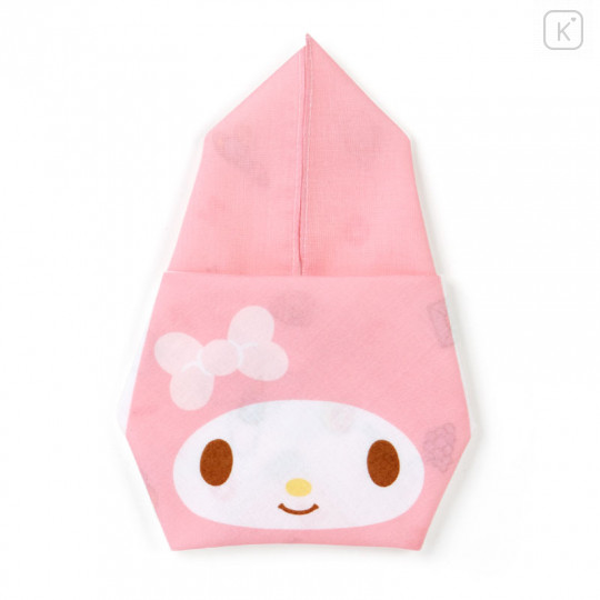 Japan Sanrio Origami Style Handkerchief - My Melody - 2