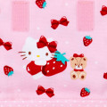 Japan Sanrio Pocket Pouch - Hello Kitty / Strawberry - 6
