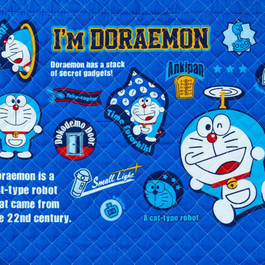 Japan Sanrio Quilting Handbag - Doraemon - 4