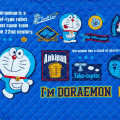 Japan Sanrio Quilting Handbag - Doraemon - 5