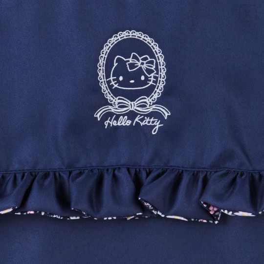 Japan Sanrio Handbag - Hello Kitty / Navy Frills - 4