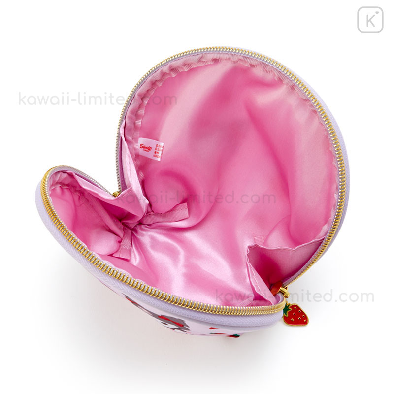 Japan Sanrio Strawberry Pouch - Kuromi : Sakuma | Kawaii Limited