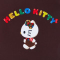 Japan Sanrio Square Pouch - Hello Kitty / Tirol Choco - 4