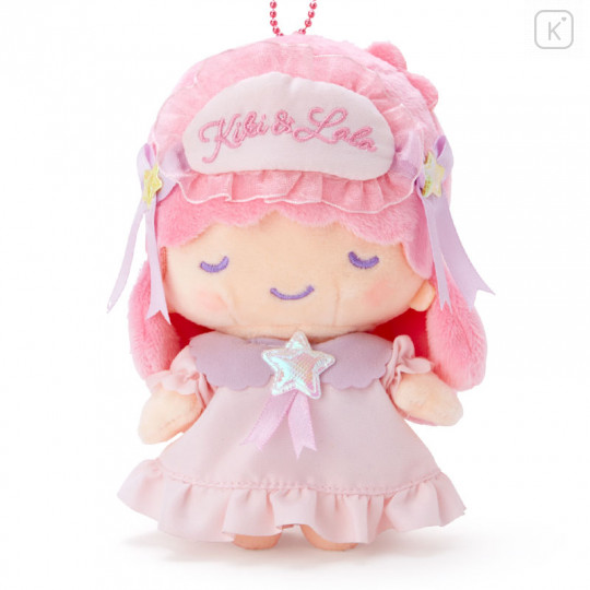 Japan Sanrio Keychain Plush - Little Twin Stars Lala / Dream Party - 2