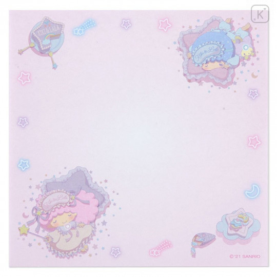 Japan Sanrio Square Memo - Little Twin Stars / Dream Party - 6