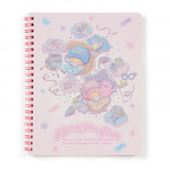 Japan Sanrio Spiral Notebook - Little Twin Stars / Dream Party