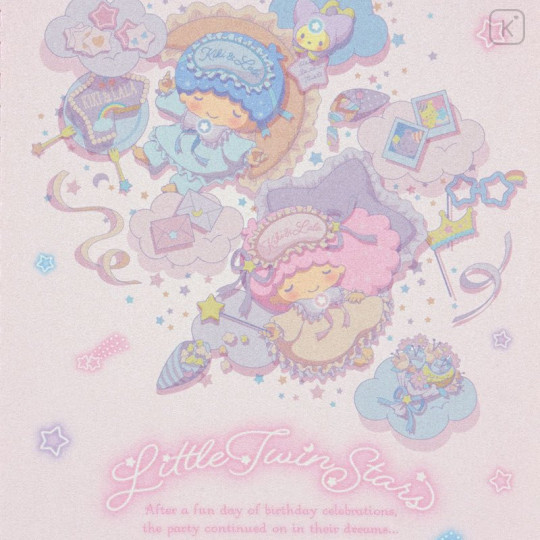 Japan Sanrio Spiral Notebook - Little Twin Stars / Dream Party - 4