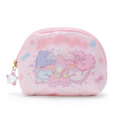 Japan Sanrio Round Pouch - Little Twin Stars / Party Dream