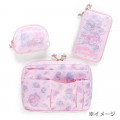 Japan Sanrio Round Pouch - Little Twin Stars / Party Dream - 6
