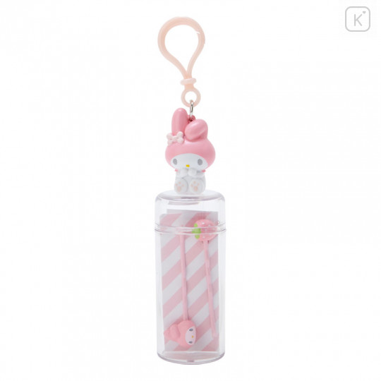 Japan Sanrio Hairpin Set with Mascot Case - My Melody / Forever Sanrio - 1