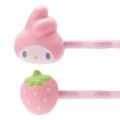 Japan Sanrio Hairpin Set with Mascot Case - My Melody / Forever Sanrio - 6