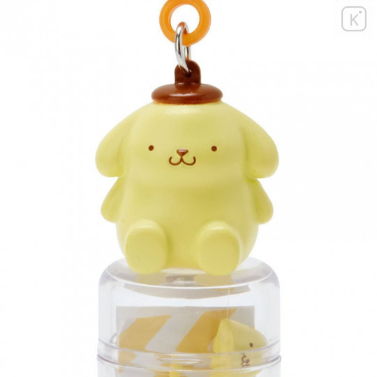 Japan Sanrio Hairpin Set with Mascot Case - Pompompurin / Forever Sanrio - 4