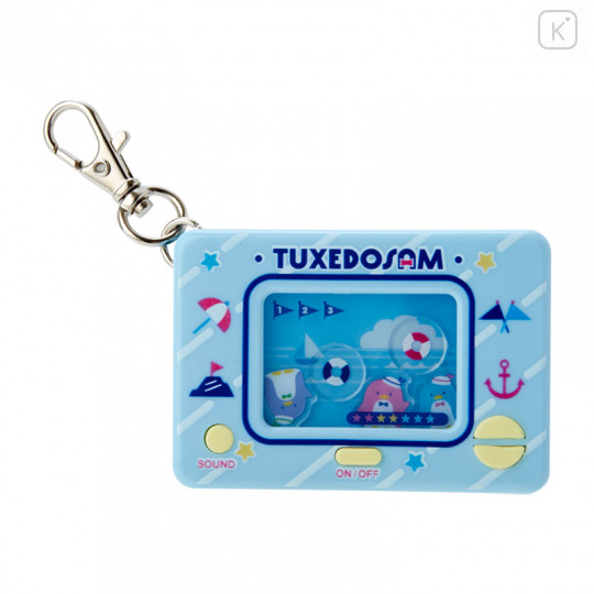Japan Sanrio Game Style Keychain - Tuxedosam - 1
