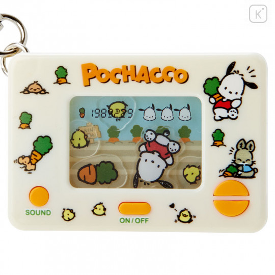 Japan Sanrio Game Style Keychain - Pochacco - 2