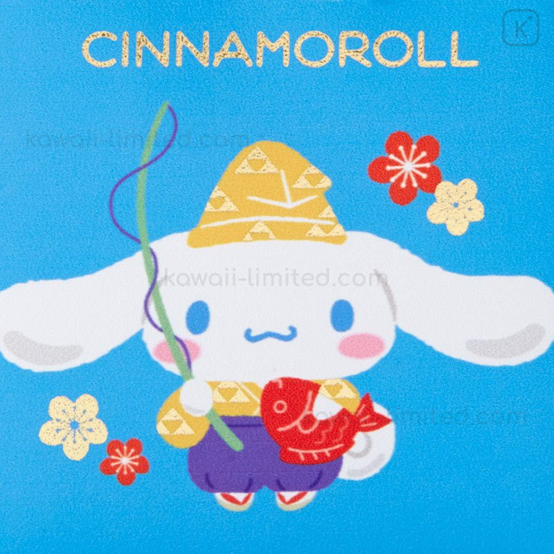 Japan Sanrio Gamaguchi Pouch - Cinnamoroll / Lucky | Kawaii Limited