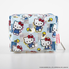 Japan Sanrio Skinnydip Makeup Pouch - Hello Kitty