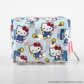 Japan Sanrio Skinnydip Makeup Pouch - Hello Kitty - 1