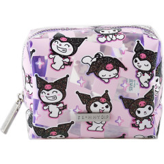 Japan Sanrio Skinnydip Makeup Pouch - Kuromi