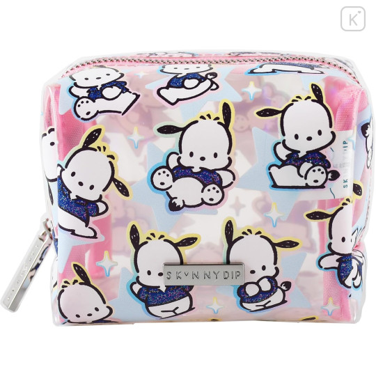 Japan Sanrio Skinnydip Makeup Pouch - Pochacco - 1