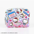Japan Sanrio Skinnydip Makeup Pouch - Hello Kitty : Pixel Art - 1