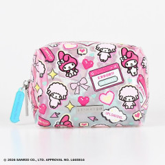 Japan Sanrio Skinnydip Makeup Pouch - My Melody : Pixel Art