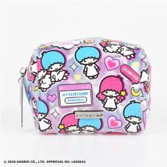 Japan Sanrio Skinnydip Makeup Pouch - Little Twin Stars : Pixel Art