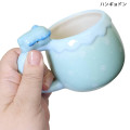 Japan Sanrio 3D Porcelain Mug with Nokkari Figure - Hangyodon : Light Blue - 2