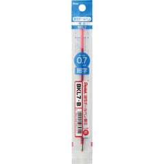 Japan Pentel BKL7 Ballpoint Pen Refill - 0.7mm Red