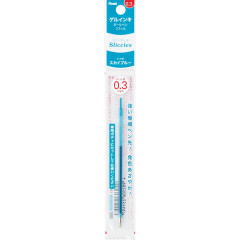 Japan Pentel XBGRN3 Ballpoint Pen Refill - 0.3mm Sky Blue