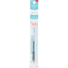 Japan Pentel XBGRN3 Ballpoint Pen Refill - 0.3mm Milk Blue