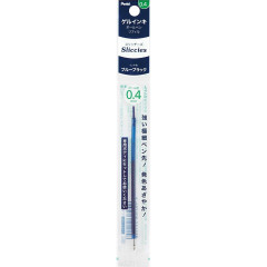 Japan Pentel XBGRN4 Ballpoint Pen Refill - 0.4mm Blue Black