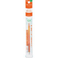 Japan Pentel XBGRN4 Ballpoint Pen Refill - 0.4mm Orange - 1