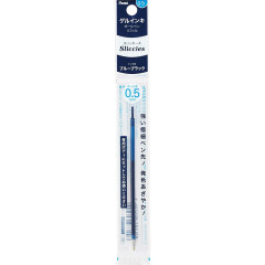 Japan Pentel XBGRN5 Ballpoint Pen Refill - 0.5mm Blue Black