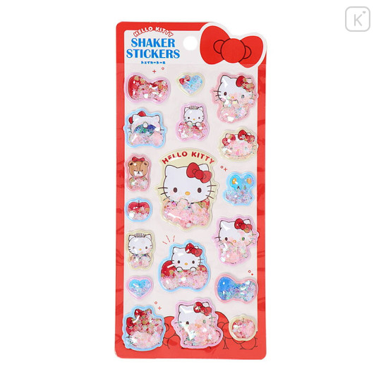 Japan Sanrio Shaker Stickers - Hello Kitty - 1