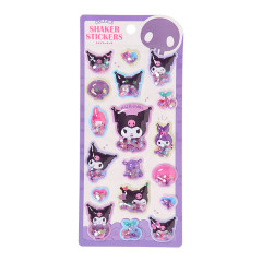 Japan Sanrio Shaker Stickers - Kuromi