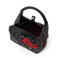 Japan Sanrio Rootote Deli V-Neck Tote Bag - Hello Kitty : Leo Black - 3