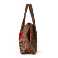 Japan Sanrio Rootote Deli Tote Bag - Hello Kitty : Leo Brown - 2