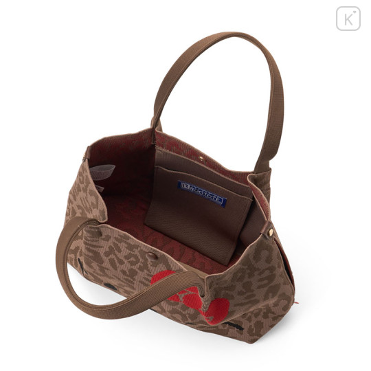 Japan Sanrio Rootote Deli Tote Bag - Hello Kitty : Leo Brown - 3