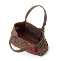 Japan Sanrio Rootote Deli Tote Bag - Hello Kitty : Leo Brown - 3
