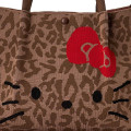 Japan Sanrio Rootote Deli Tote Bag - Hello Kitty : Leo Brown - 4