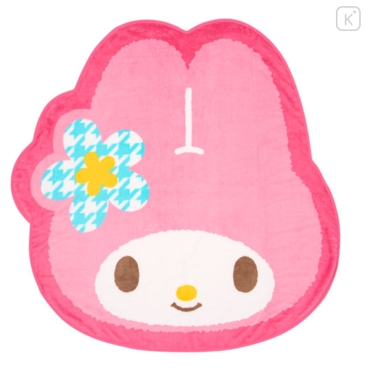 Japan Sanrio Original Face-Shaped Blanket - My Melody - 1