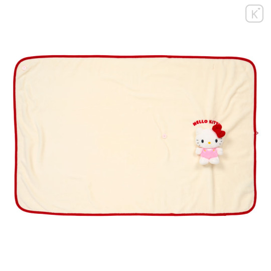 Japan Sanrio Original 2-Way Blanket - Hello Kitty - 1