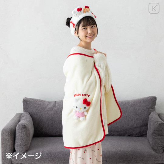Japan Sanrio Original 2-Way Blanket - Cinnamoroll - 6
