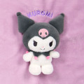 Japan Sanrio Original 2-Way Blanket - Kuromi - 3