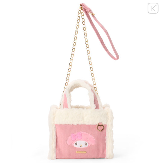 Japan Sanrio Original Square Boa 2-Way Bag - My Melody - 1
