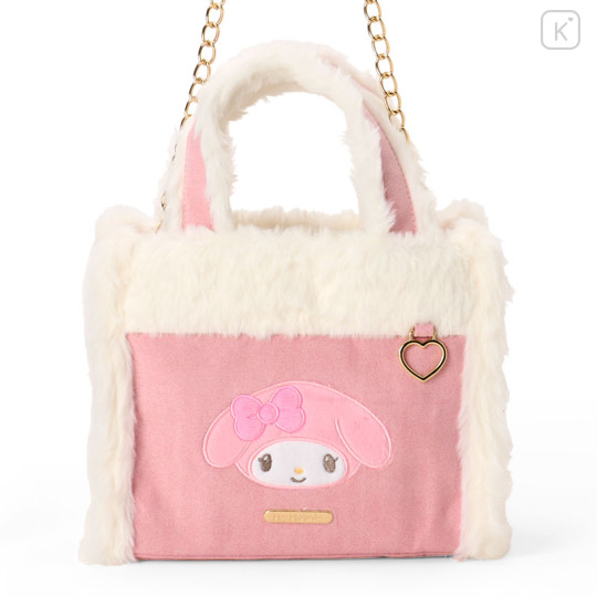 Japan Sanrio Original Square Boa 2-Way Bag - My Melody - 2