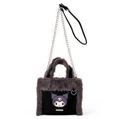 Japan Sanrio Original Square Boa 2-Way Bag - Kuromi
