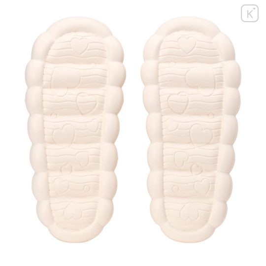 Japan Sanrio Original Mascot Slippers - Hello Kitty : White - 3