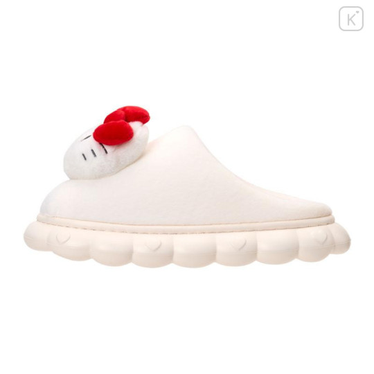 Japan Sanrio Original Mascot Slippers - Hello Kitty : White - 4