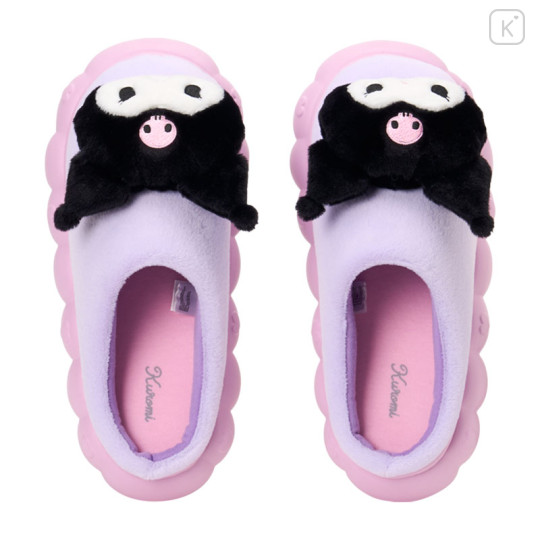 Japan Sanrio Original Mascot Slippers - Kuromi - 2